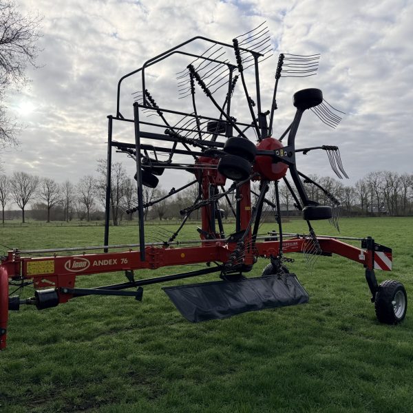 Vicon andex 764 Dubbele hark midden afleg
