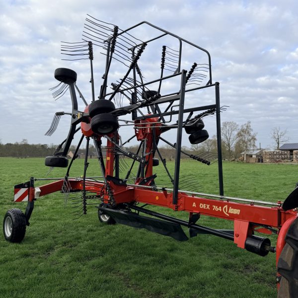Vicon andex 764 Dubbele hark midden afleg