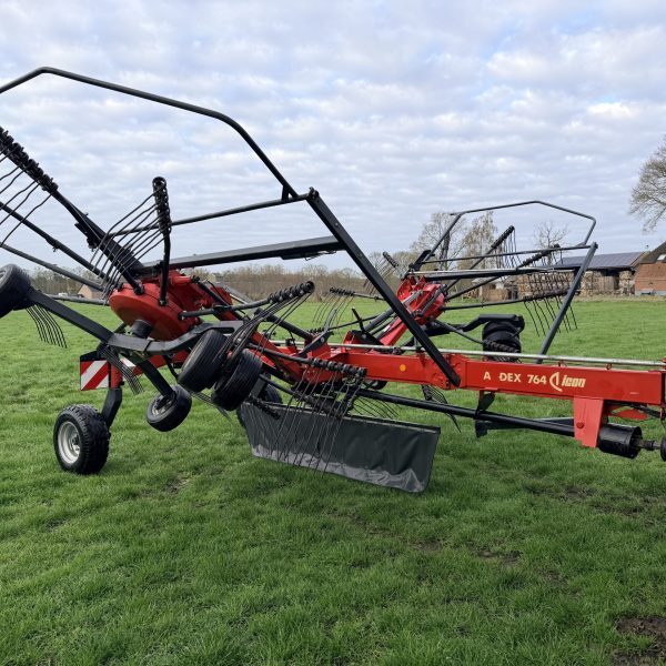 Vicon andex 764 Dubbele hark midden afleg