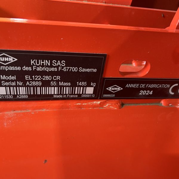 Kuhn grondfrees EL122-280